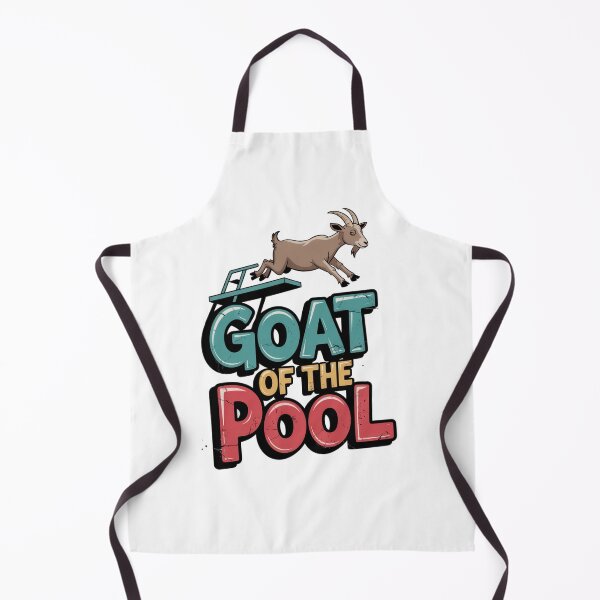 Item preview, GOAT of the Pool Funny Summer Goat Design designed and sold by EpicMediaShop.