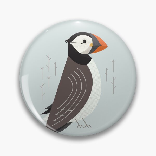 Item preview, Atlantic Puffin, Bird of United Kingdom designed and sold by printedsparrow.