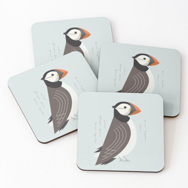 Item preview, Atlantic Puffin, Bird of United Kingdom designed and sold by printedsparrow.