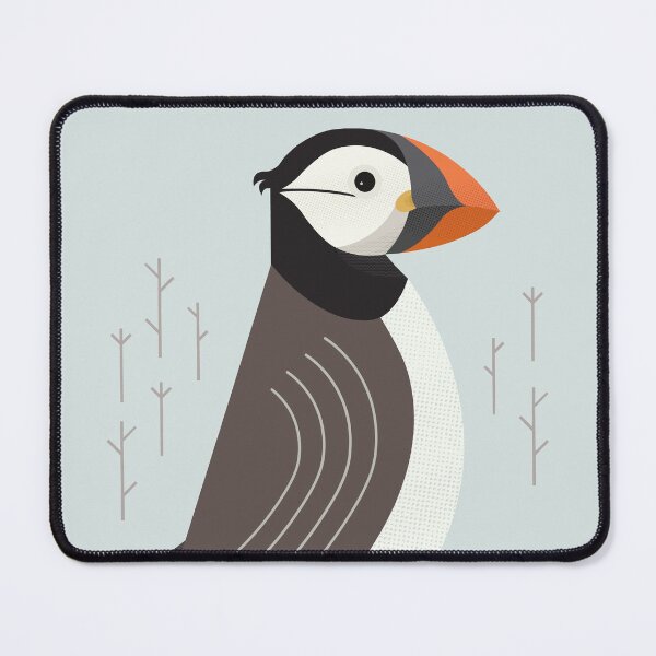 Item preview, Atlantic Puffin, Bird of United Kingdom designed and sold by printedsparrow.