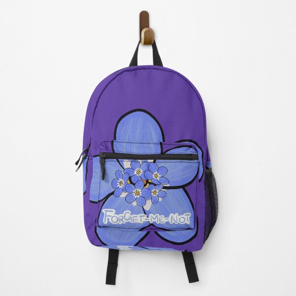 Item preview, Forget-me-not with lettering designed and sold by EB-DigitalART.