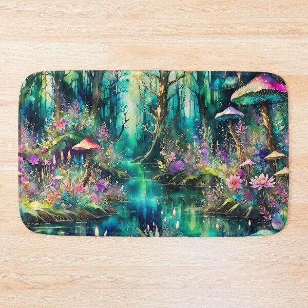 Item preview, Mystical Mushroom Grove designed and sold by NeoHues.