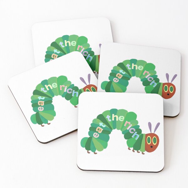 Item preview, Vintage Eat The Rich Hungry Caterpillar 2025 designed and sold by gamalielRocky.