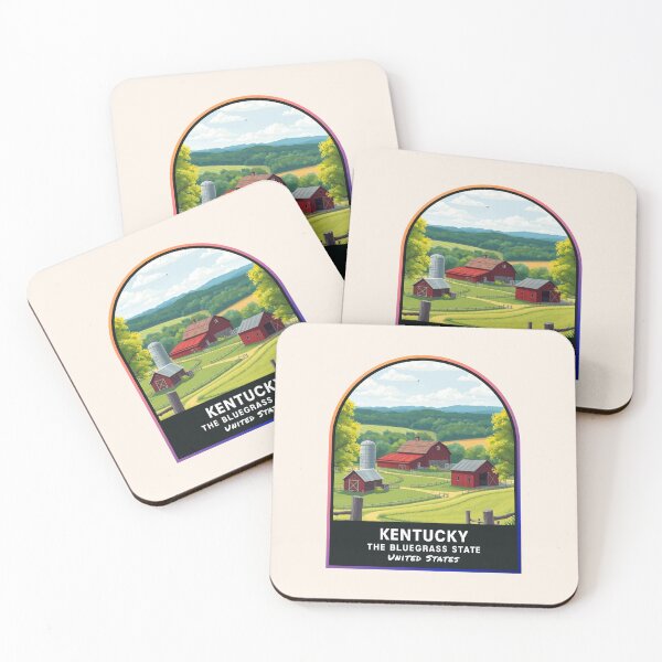 Item preview, Kentucky (KY), State of the United States of America designed and sold by PinkandP.