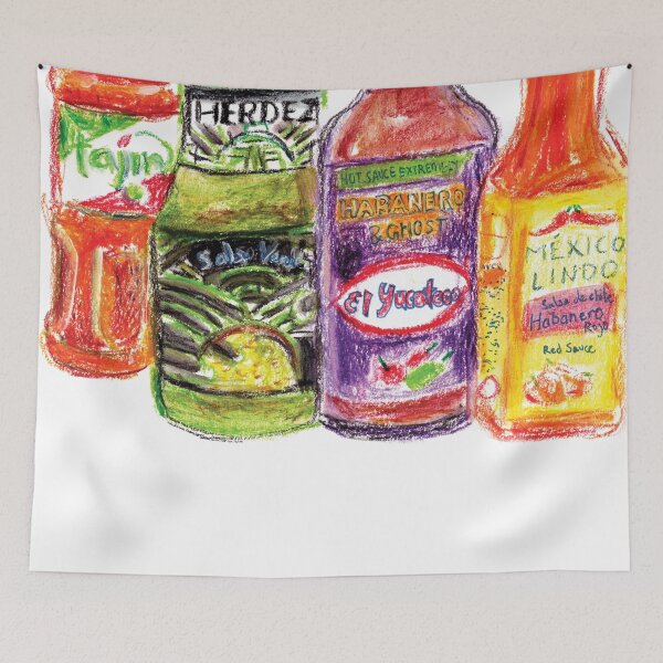 Item preview, Mexican hot sauces designed and sold by umasharda.