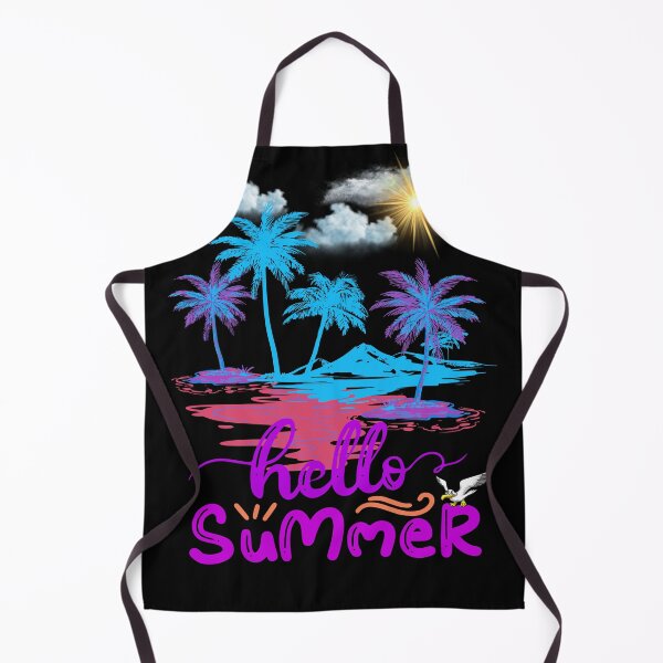 Item preview, Hello Summer Tropical Island Vibes Art designed and sold by ArtbyCrystal.