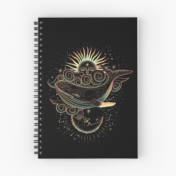 Item preview, Celestial Whale Sun and Moon designed and sold by KingersDesigns.