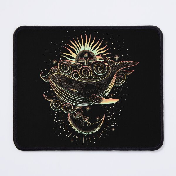 Item preview, Celestial Whale Sun and Moon designed and sold by KingersDesigns.