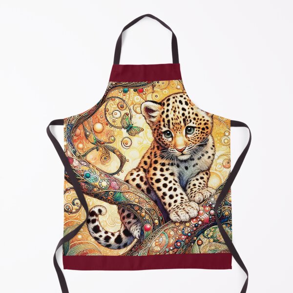Item preview, Art Nouveau, Beautiful, Cute Baby Leopard designed and sold by CristalleLisa.