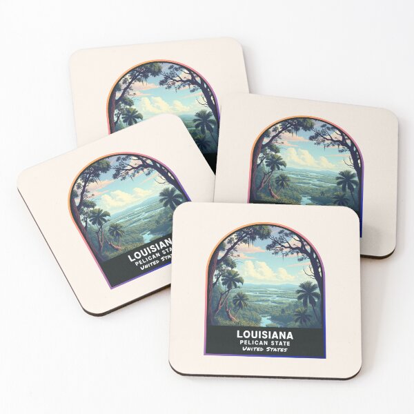 Item preview, Louisiana (LA), State of the United States of America designed and sold by PinkandP.