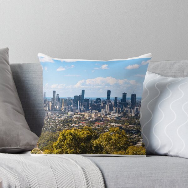 Item preview, Brisbane City Skyline from Mount Coot-tha designed and sold by Aure50.