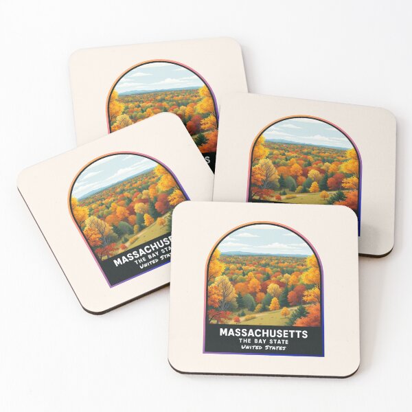 Item preview, Massachusetts (MA), State of the United States of America designed and sold by PinkandP.