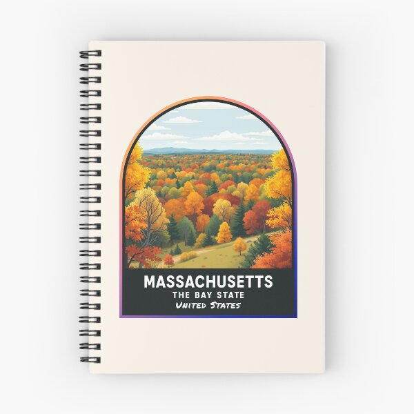 Item preview, Massachusetts (MA), State of the United States of America designed and sold by PinkandP.