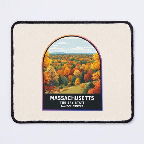 Item preview, Massachusetts (MA), State of the United States of America designed and sold by PinkandP.