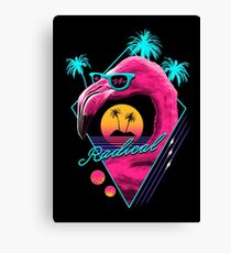 Rad Flamingo Canvas Print