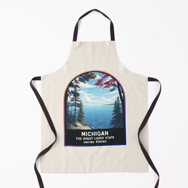 Item preview, Michigan (MI), State of the United States of America designed and sold by PinkandP.