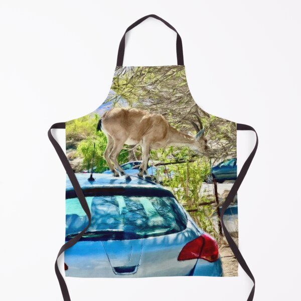 Item preview, Ibex on a Car Again designed and sold by Pamela Storch.