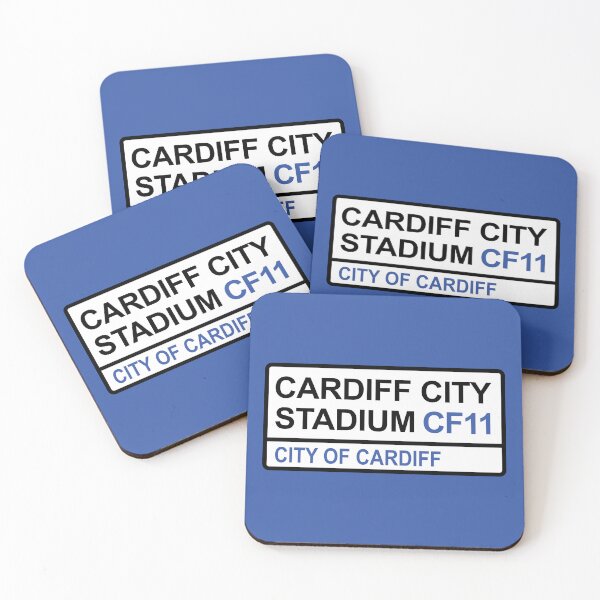 Item preview, Cardiff City Stadium Iconic Street Sign designed and sold by DelfDesign.