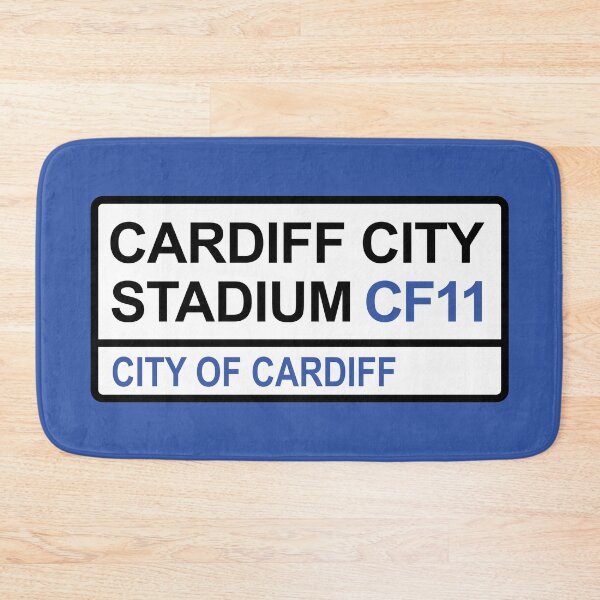 Item preview, Cardiff City Stadium Iconic Street Sign designed and sold by DelfDesign.