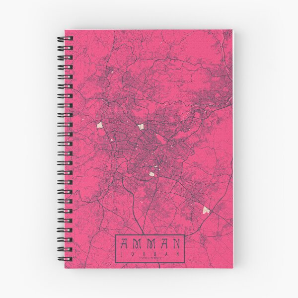 Item preview, Amman City Map of Jordan - Blossom designed and sold by deMAP.