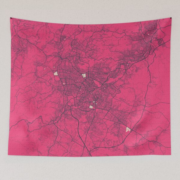 Item preview, Amman City Map of Jordan - Blossom designed and sold by deMAP.