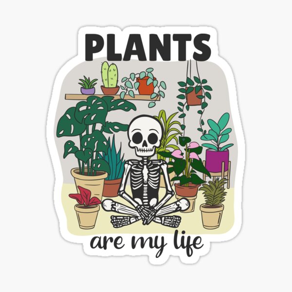 Vista previa del artículo con la obra «LAS PLANTAS SON MI VIDA», diseñado y vendido por madebyLemi.