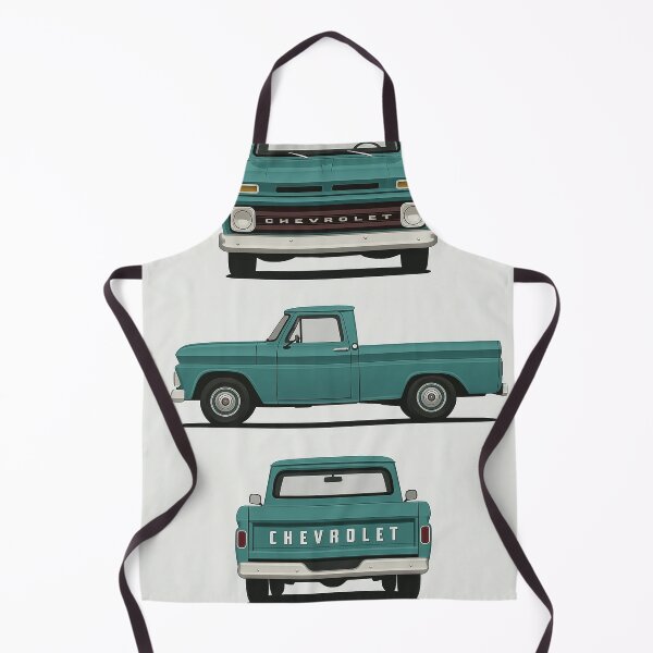 Item preview, 1967 Chevrolet C10 Pickup Truck Illustration – Classic Chevy C10 Side & Front View designed and sold by TheArtOfCar.