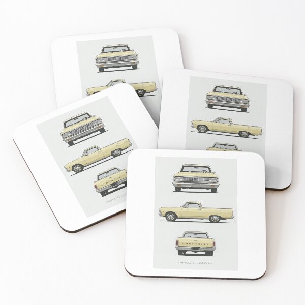 Item preview, 1964 Chevrolet El Camino Illustration – Classic Muscle Truck designed and sold by TheArtOfCar.
