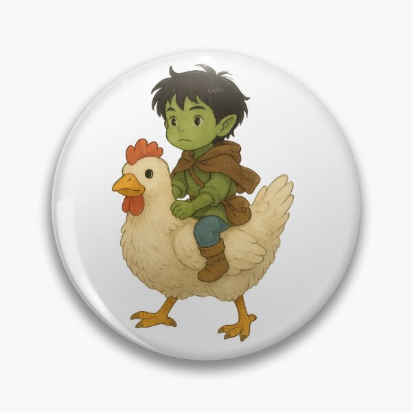 Item preview, Epic Chicken Jockey: Arte de juego de estilo fantástico designed and sold by Hats in the Belfry.