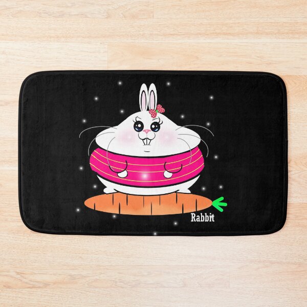 Item preview, A chonky bunny (rabbit)feels nothing is important but carrots. Carrots are the driving force of its life designed and sold by Shirley cute art .