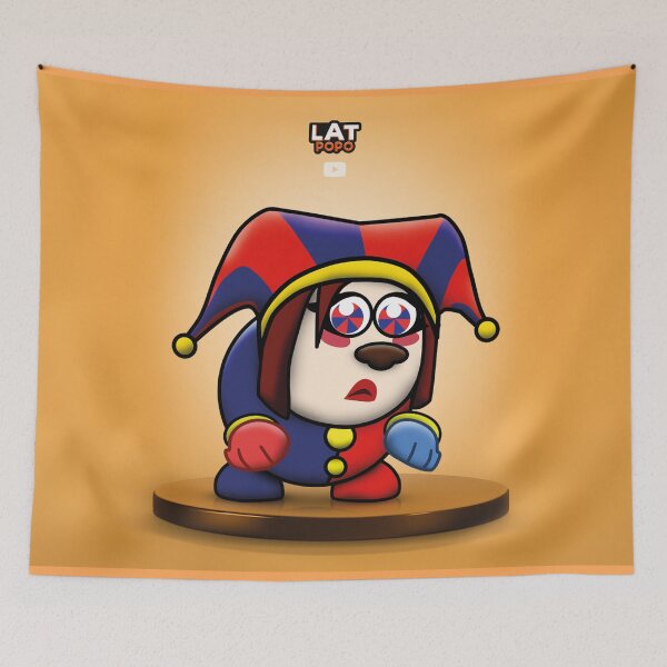 Item preview, Jeam con disfraz de "Pomni" designed and sold by LatPopo.