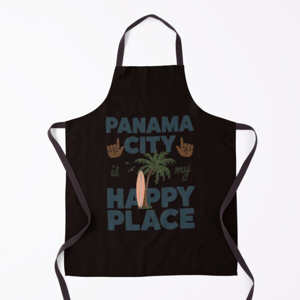Item preview, Panama City is my Happy Place Retro Beach Palm Trees Summer designed and sold by MAKOPOKOShop.