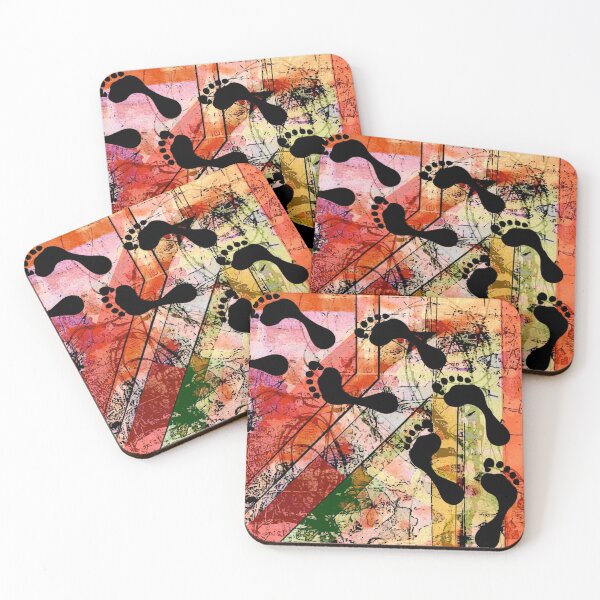 Item preview, Footprints Abstract designed and sold by ViaARTfactory.