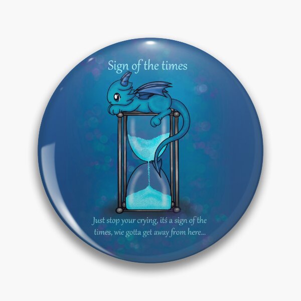 Item preview, Dragon on hourglass sign of the times designed and sold by Pezi-Creation.