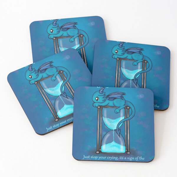 Item preview, Dragon on hourglass sign of the times designed and sold by Pezi-Creation.