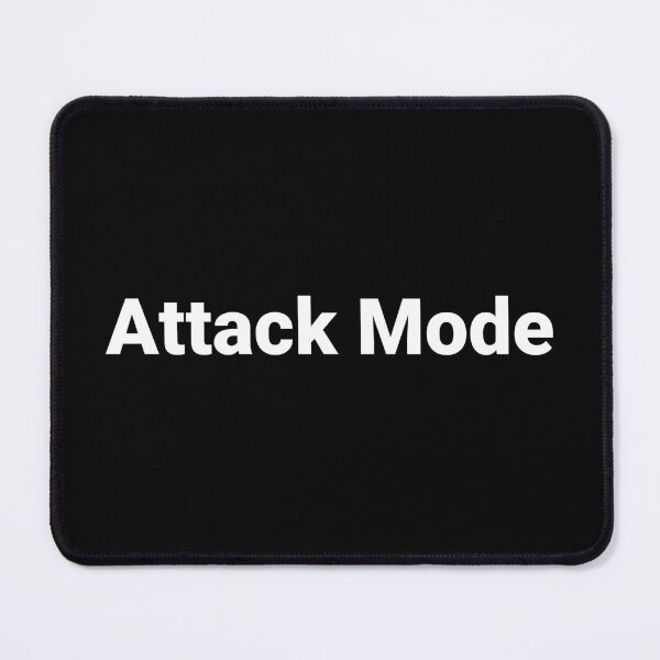 Item preview, Attack Mode designed and sold by Text-based T-Shirts and Gifts.