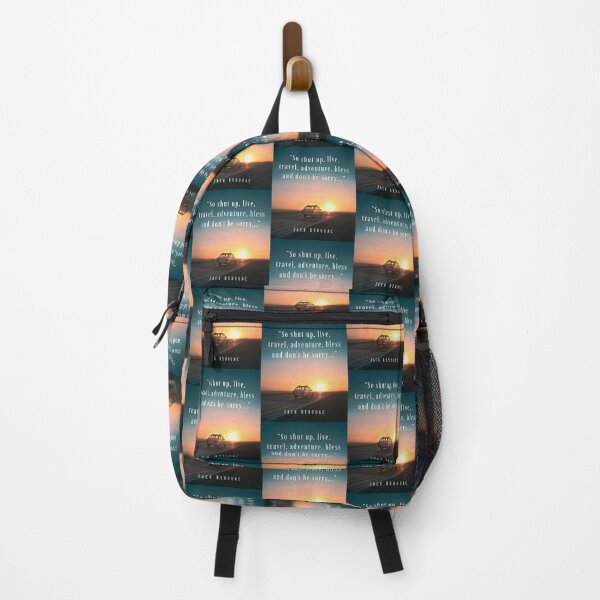 Item preview, Jack Kerouac quote: So shut up, live, travel, adventure, bless and don't be sorry designed and sold by artbleed.