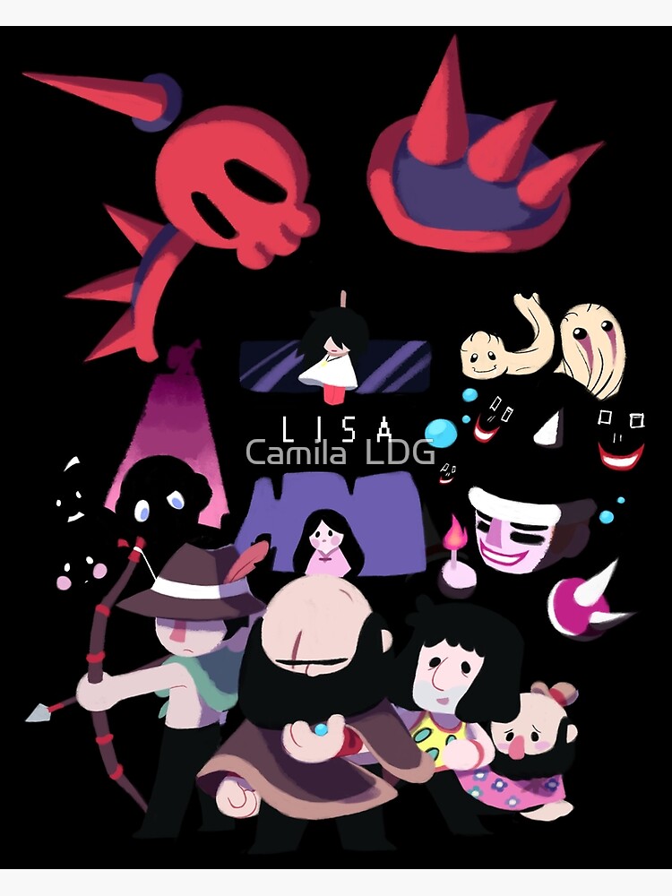 Lisa The Painful Greeting Card By Tikalechidna1 Redbubble