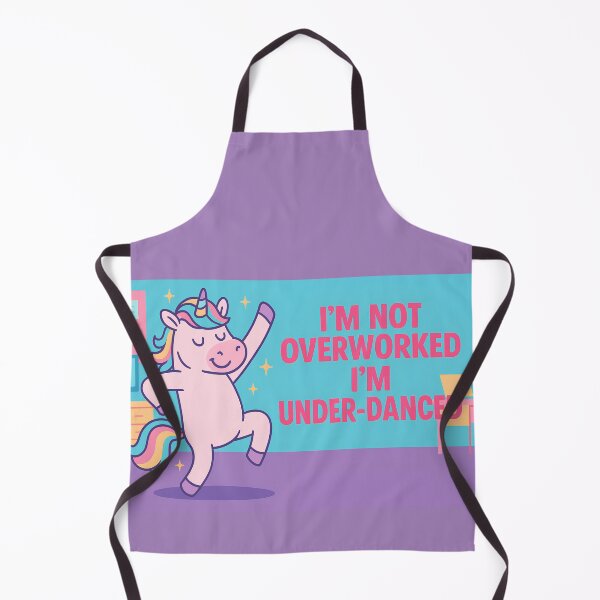 Item preview, Unicorn I'M NOT OVERWORKED I'M UNDER-DANCED designed and sold by JCN-N.