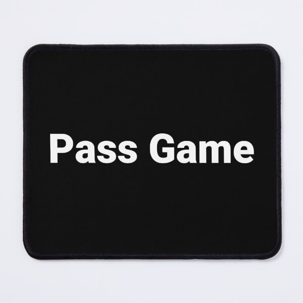 Item preview, Pass Game designed and sold by Text-based T-Shirts and Gifts.