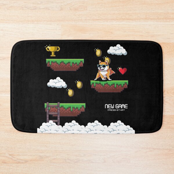 Item preview, Shiba Platformer – Press Start Adventure! designed and sold by SHIBAINU3132.
