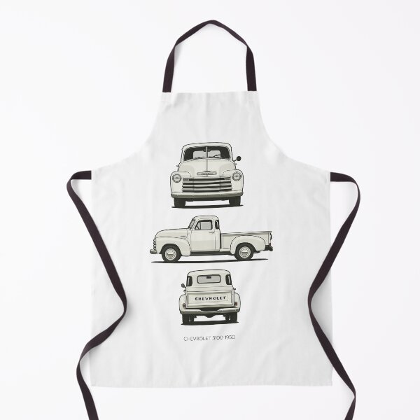 Item preview, Vintage Chevrolet 3100 Pickup Truck 1950 – Classic Retro White Pickup Design designed and sold by TheArtOfCar.