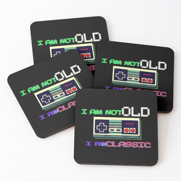 Item preview, I am not OLD, I am CLASSIC (Retro Gaming) designed and sold by NickelRick.