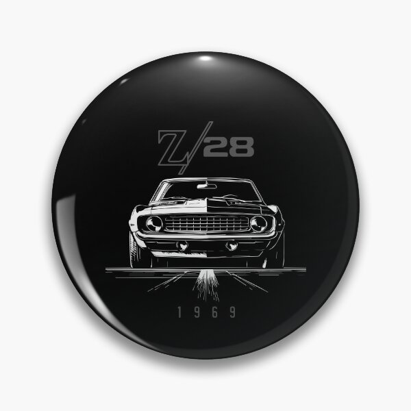 Item preview, 1969 Camaro Z/28 Front View Muscle Car Art  designed and sold by TheArtOfCar.