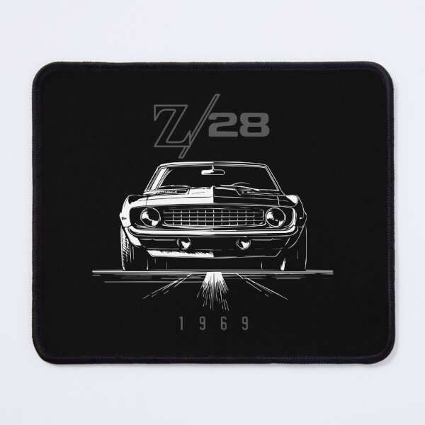 Item preview, 1969 Camaro Z/28 Front View Muscle Car Art  designed and sold by TheArtOfCar.