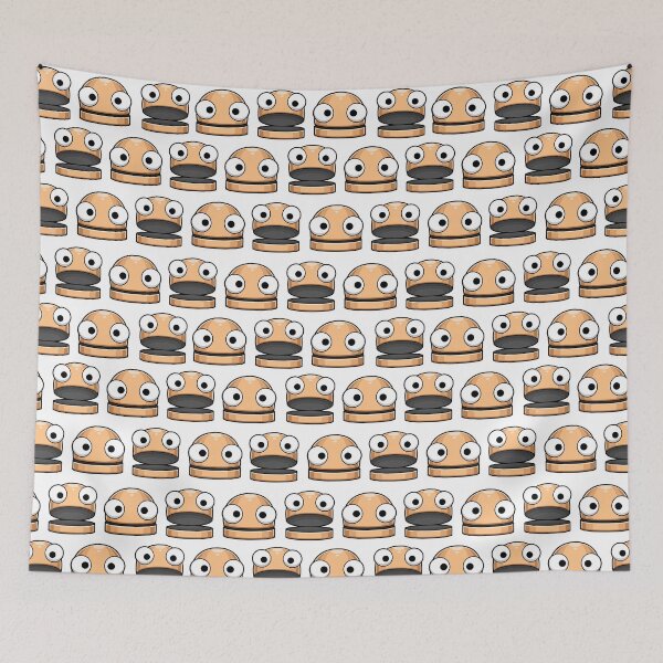 Item preview, REPO Game Character Seamless Pattern designed and sold by Kubala Designs.