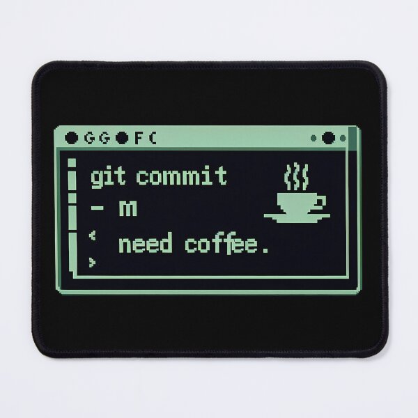 Artikelvorschau, Git Commit Need Kaffeetasse - Programmierer Humor Geschenk entworfen und verkauft von PrintF-Coffee.