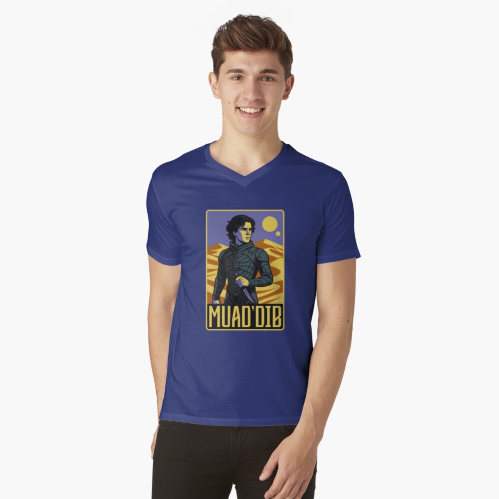 Item preview, V-Neck T-Shirt designed and sold by wolfkin-design.