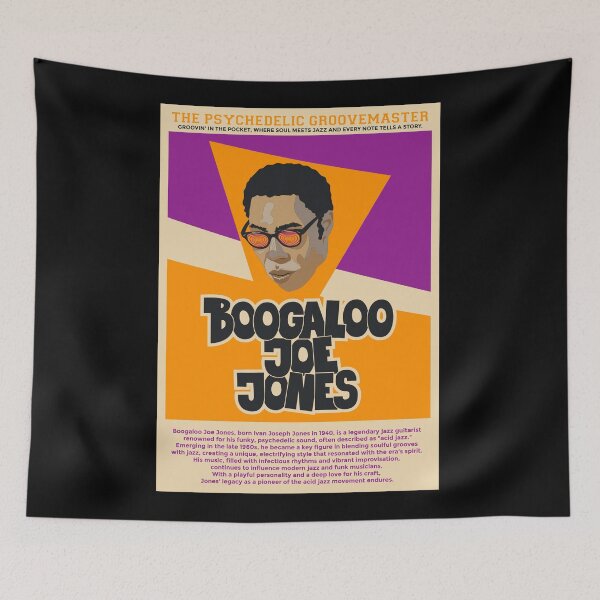 Item preview, Boogaloo Joe Jones - Funky Portrait designed and sold by Boogosh.