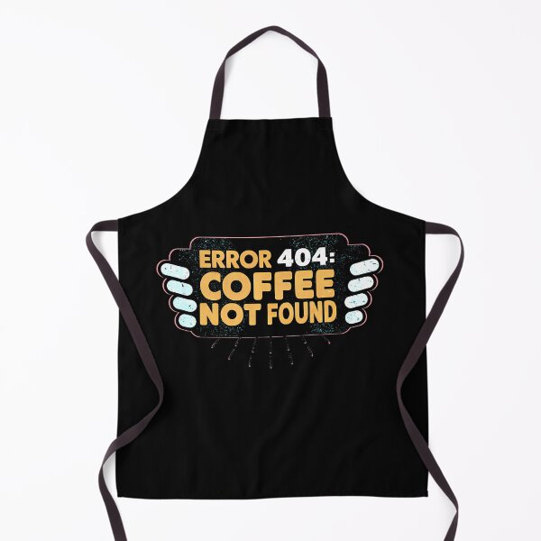 Item preview, Pegatina de error 404 "Café no encontrado" - Regalo de humor sobre programación designed and sold by PrintF-Coffee.